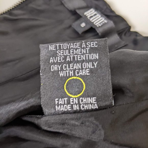 Bedo Black Strapless Bubble Dress Small - Picture 14 of 16